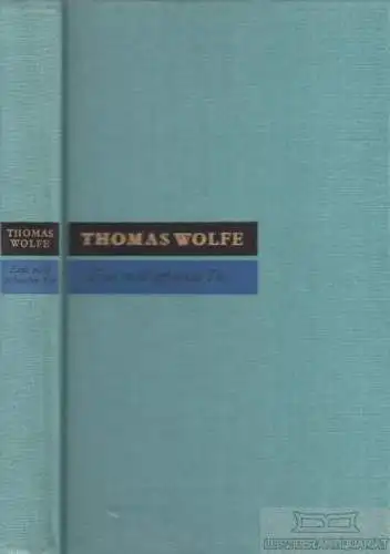 Buch: Eine nicht gefundne Tür, Wolfe, Thomas. 1971, Verlag Volk und Welt