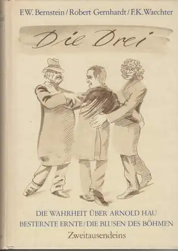 Buch: Die Drei, Bernstein, F. W., 1986, Zweitausendeins, gebraucht, gut