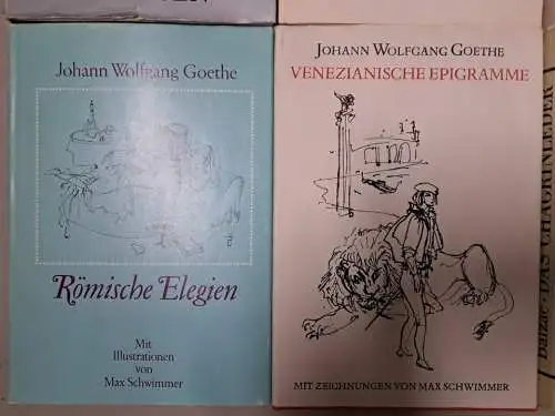 25 illustrierter Bücher, Hegenbarth, Beckmann, Kirchner, Reclam, Sammlung