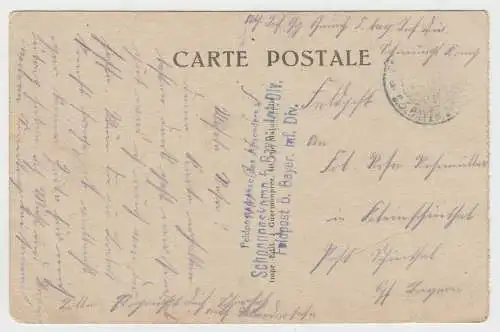 AK Fournes (Nord) - Bureau de Poste et Mairie, Verlag J. Guermonprez, Postkarte