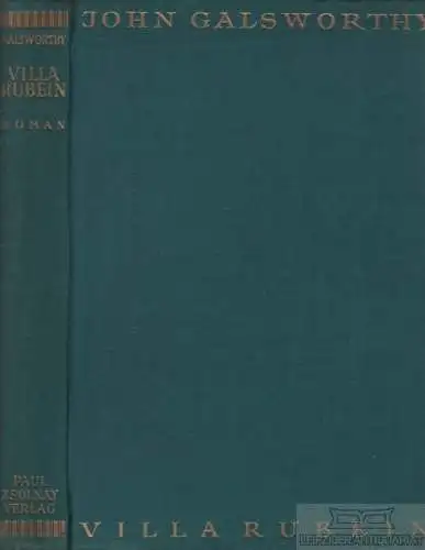 Buch: Villa Rubein, Galsworthy, John. Gesammelte Werke, 1931, Roman