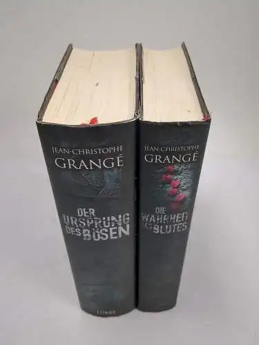 2 Bücher J.-C. Grange: Der Ursprung des Bösen / Die Wahrheit des Blutes, Lübbe