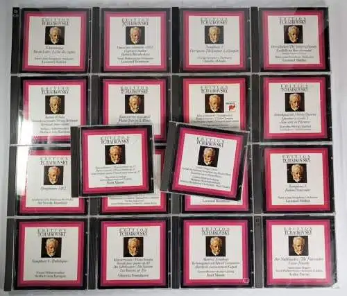 18 CDs Edition Tchaikovsky, Deutsche Grammophon, Pjotr Iljitsch Tschaikowski