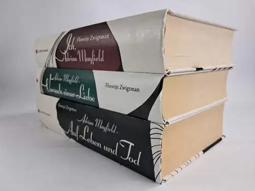 Buch: Adrian Mayfield-Trilogie, Floortje Zwigtman, Gerstenberg, 3 Bände