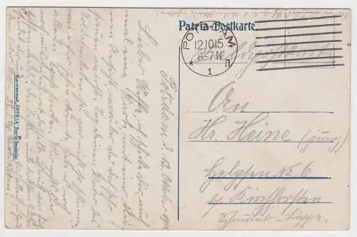 AK Ein ganz selten frecher Kerl, Postkarte, Patria, Berlin-Neukölln, 1913