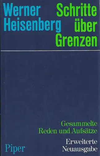 Buch: Schritte über Grenzen, Heisenberg, Werner, 1977, Piper, sehr gut