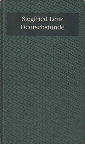 Buch: Deutschstunde, Lenz, Siegfried, Bertelsmann Club, gebraucht, akzeptabel