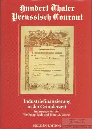 Buch: Hundert Thaler Preussisch Courant, Fach, Wolfgang / Wessel, Horst A. 1981