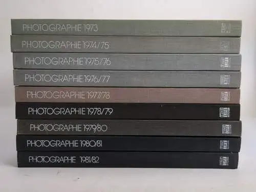 9 Bände Photographie 1973-1982, Time-Life, Fotografie, Jahrbücher, gebraucht gut