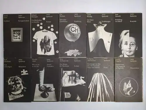20 verschiedene Bücher Reihe Spektrum Verlag Volk und Welt, Sammlung, Konvolut