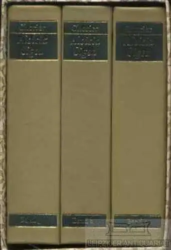 Buch: Die Gespräche der Aloisia Sigea, Chorier, Nicolas. 3 Bände, 1984