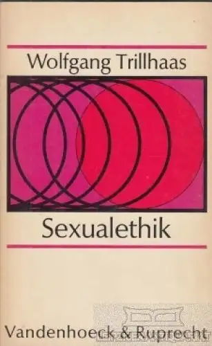 Buch: Sexualethik, Trillhaas, Wolfgang. 1969, Vadenhoeck & Ruprecht