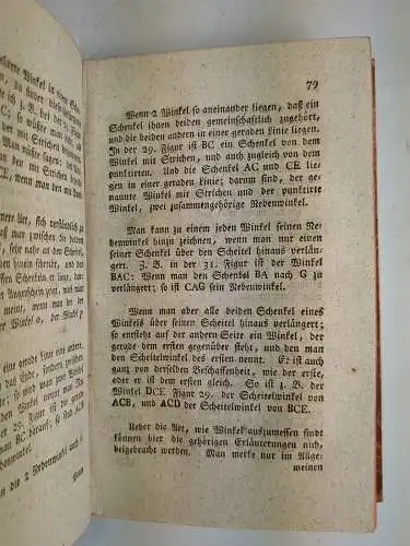 Buch: Praktische Anweisung zum Feldmessen, Arzberger, C., 1799, Sinnersche