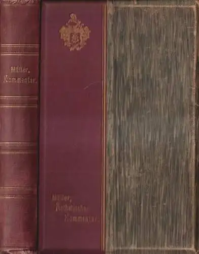 Buch: Ästhetischer Kommentar zu den Tragödien Sophokles, Müller, 1904, Schöningh