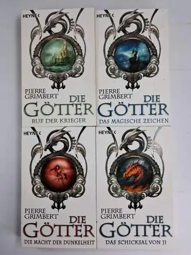 Buch: Die Götter 1-4 (komplett), Pierre Grimbert, Heyne Verlag, 4 Bände