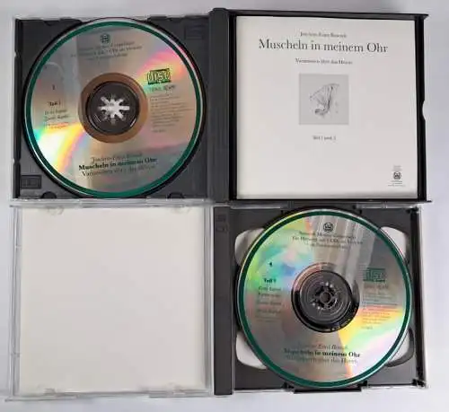 4 CD-Boxen Joachim-Ernst Berendt: Muscheln in meinem Ohr, Die Welt ist Klang ...