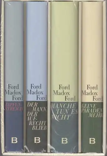 Buch: Das Ende der Paraden, Madox Ford, 2007, Eichborn, Gesamtausgabe, 4 Bände