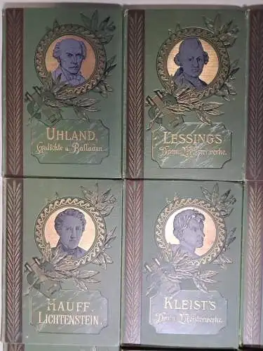 Buch: Illustrierte Klassiker-Ausgabe Band 1-25 (vollständig), Uhland, Goethe ...