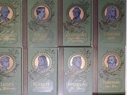 Buch: Illustrierte Klassiker-Ausgabe Band 1-25 (vollständig), Uhland, Goethe ...