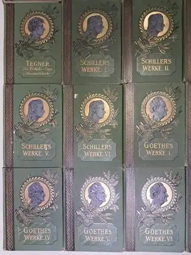 Buch: Illustrierte Klassiker-Ausgabe Band 1-25 (vollständig), Uhland, Goethe ...