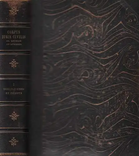 Buch: Corpus Iuris Civilis, Mommsen, Theodor u.a. (Hrsg.), 1911, Weidmann
