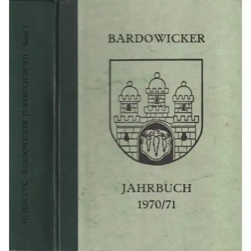 Buch: Bardowicker Jahrbuch 1970/71, Band II, Jenczyk, Gerhard, 1975, sehr 347694