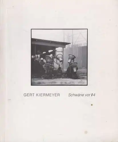 Buch: Gert Kiermeyer - Schwäne vor I4, Buna-Fotografien. Hallescher Kunstverein