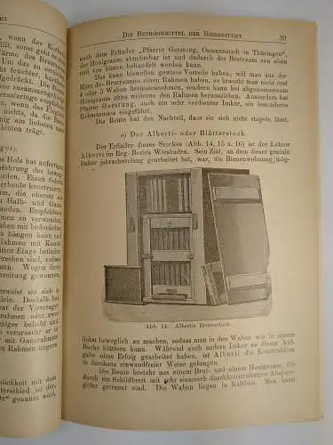 Buch: Einträgliche Bienenzucht, Wilhelm Röming, Kurze Anleitung zur..., Bechtold