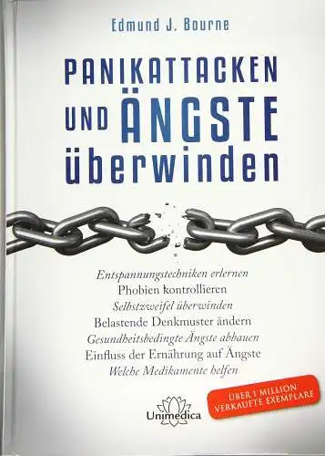 Buch: Panikattacken und Ängste überwinden, Bourne, Edmund J., 2019, Unimedica