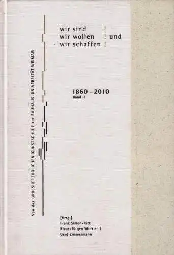 Buch: aber wir sind! Wir wollen! und wir schaffen!, 2012, Band II  1945/46-2010