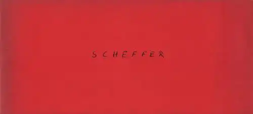 Ausstellungskatalog: Michael Scheffer, 1991, Teppich und Frucht. Atlas, sehr gut