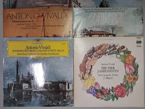 10 Schallplatten Antonio Vivaldi, 12 LP, Vinyl, Sammlung, Bundle, Klassik