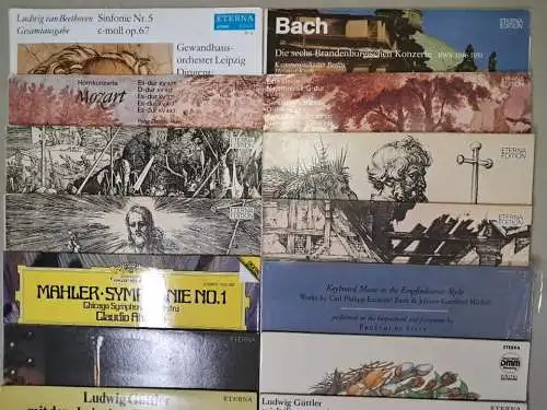 20 verschiedene Klassik Schallplatten 12" LP, Vinyl, Händel, Güttler, Schütz ...
