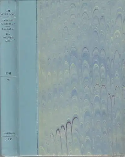Buch: Comische Erzählungen, Combabus, Der verklagte Amor, Wieland. 1984