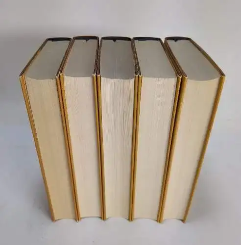 Buch: Mark Twain - Gesammelte Werke in fünf Bänden, 1976, Hanser Verlag, 5 Bände