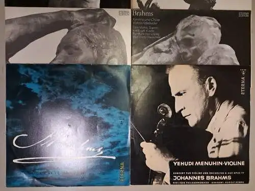 10 Schallplatten 12" LP Johannes Brahms, Vinyl, Klassik, Violine, Orchester