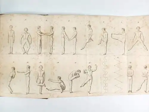 Buch: Gymnastik für Volkschulen. Werner, J. A. L., 1840, Arnoldische Buchhandlg.