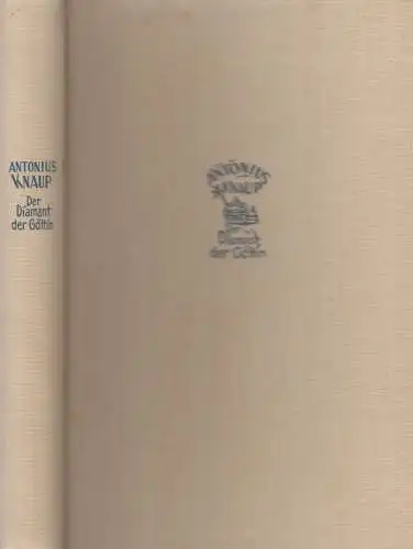 Buch: Der Diamant der Göttin. Knaup, Antonius, Holzwarth Verlag, gebraucht, gut