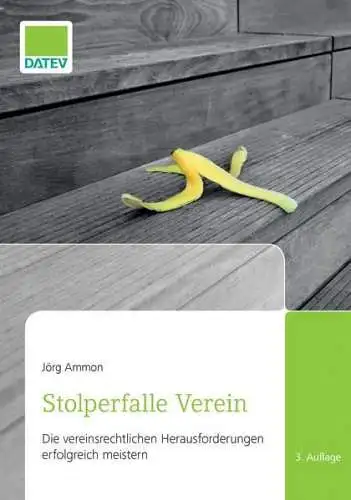 Buch: Stolperfalle Verein, Ammon, Jörg, 2020, DATEV, gebraucht, sehr gut