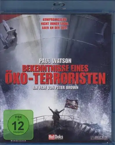 Blu-ray: Paul Watson - Bekenntnisse eines Öko-Terroristen. 2010, Peter Brown