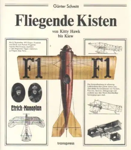 Buch: Fliegende Kisten, Schmitt, Günter. 1985, gebraucht, gut
