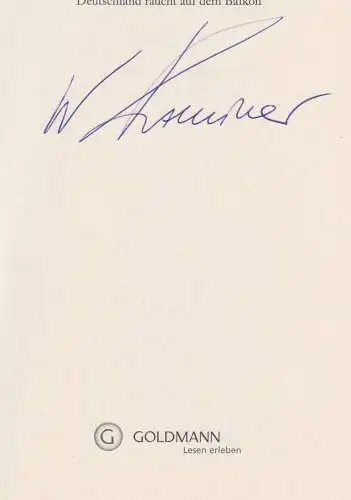 Buch: Der verlorene Sommer, Kaminer, Wladimir, 2021, Goldmann, signiert
