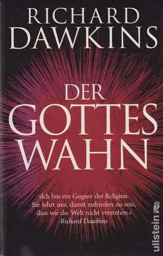 Buch: Der Gotteswahn, Dawkins, Richard. 2007, Ullstein Verlag, gebraucht,  45323