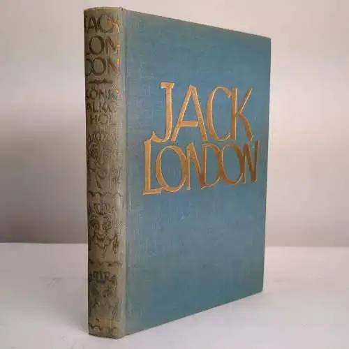 Buch: König Alkohol, London, Jack. 1931, Büchergilde Gutenberg, gebraucht, gut