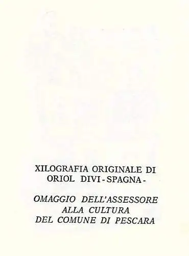 Original Holzschnitt Exlibris: ING Giuseppe Cauti, Bücher, Ital. Architektur