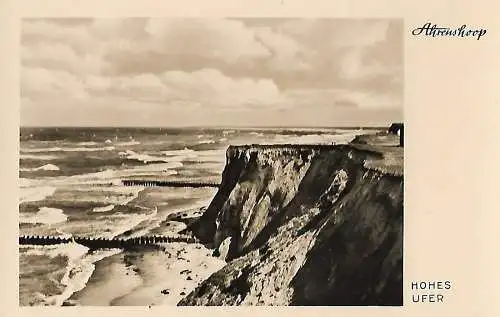 AK Ahrenshoop. Hohes Ufer. ca. 1958, Verlag C. Schmiedicke, gebraucht, gut