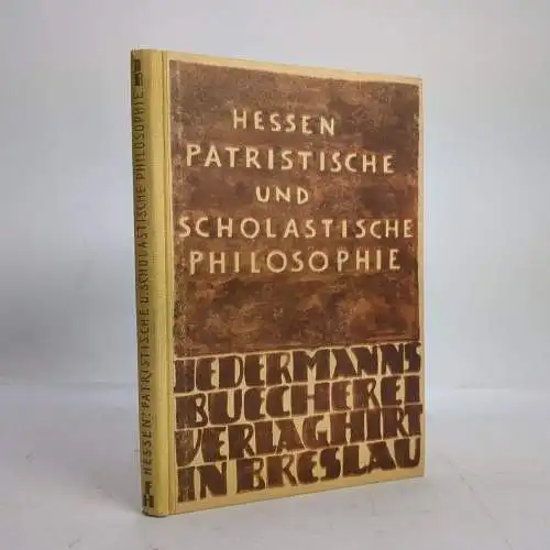 Buch: Patristische und scholastische Philosophie, Johannes Hessen, 1922, Hirt