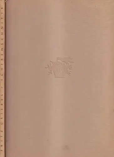 Buch: Scherenschnitte. Griebel, Fritz, L. Staackmann Verlag, gebraucht, gut