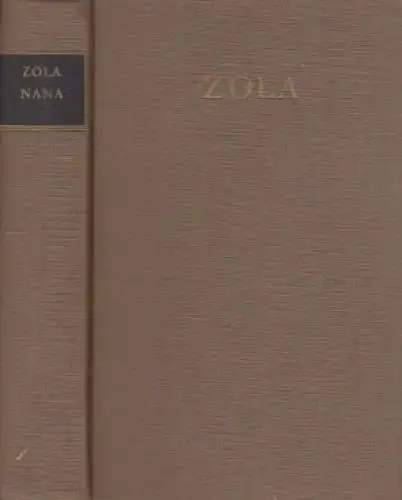 Buch: Nana, Zola, Emile. Gesammelte Romane in Einzelbänden, 1958