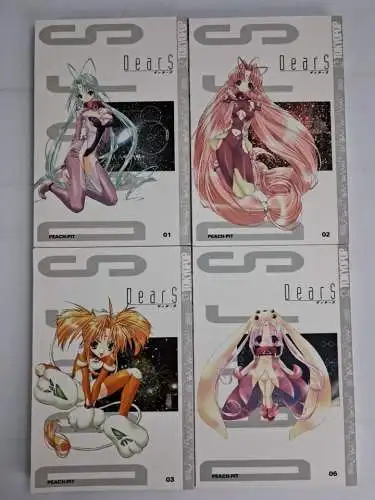 Manga: DearS 1-3+6, Peach-Pit, Tokyopop, 4 Bände, Shibuko Ebara, Banri Sendo